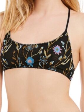 Free People So Into You Lace Mesh bralette